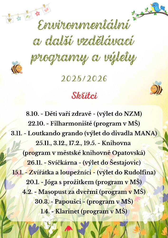 Skřítci Programy