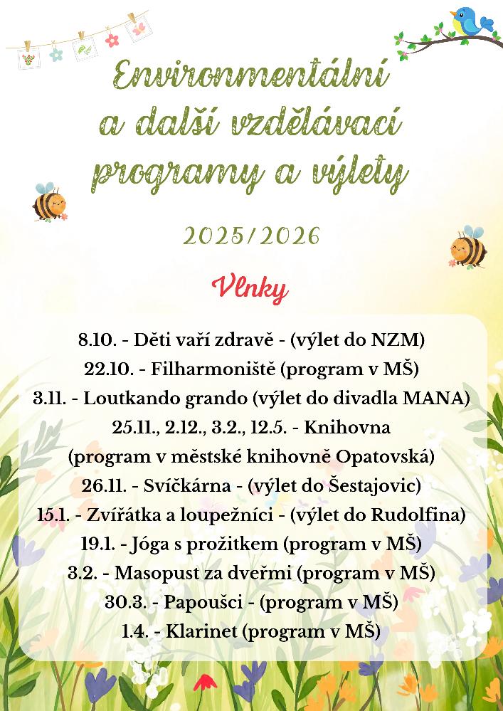 Vlnky Programy